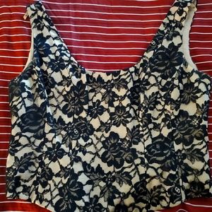 Lace Bustier top